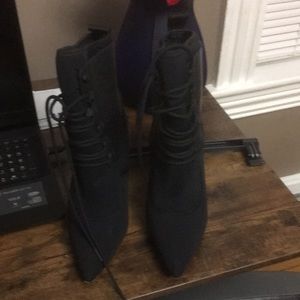 Alexander Wang black booties sz 40/8.5 GUC with box